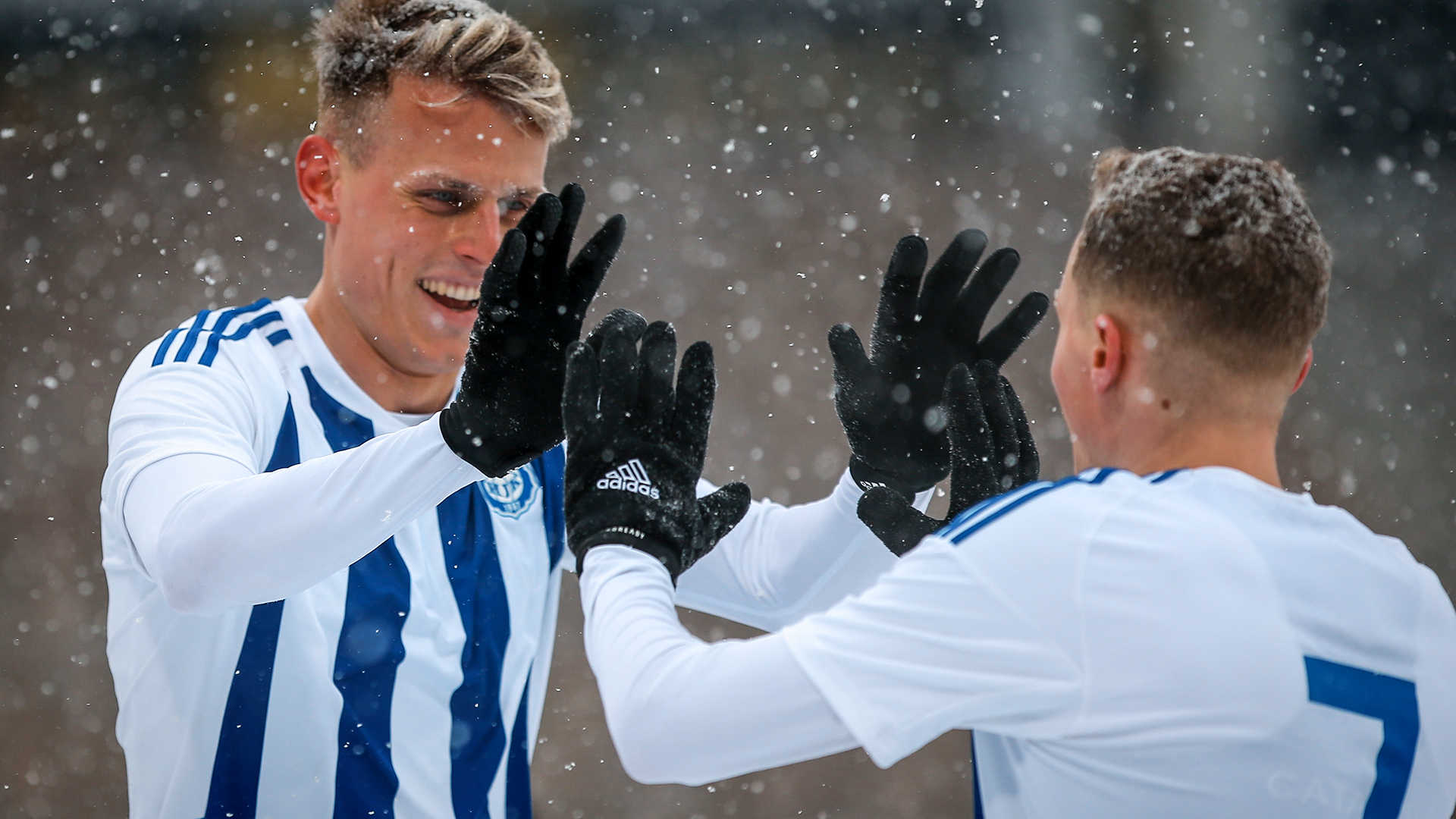 Bojan Radulovic, Santeri Hostikka - HJK Helsinki. Photo: © Mira Lönnqvist